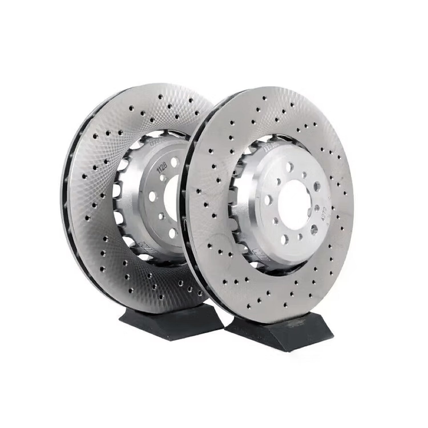 Genuine BMW E90 E92 E93 M3 & 1M OEM Front Brake Discs Pair 34112283385 & 34112283386