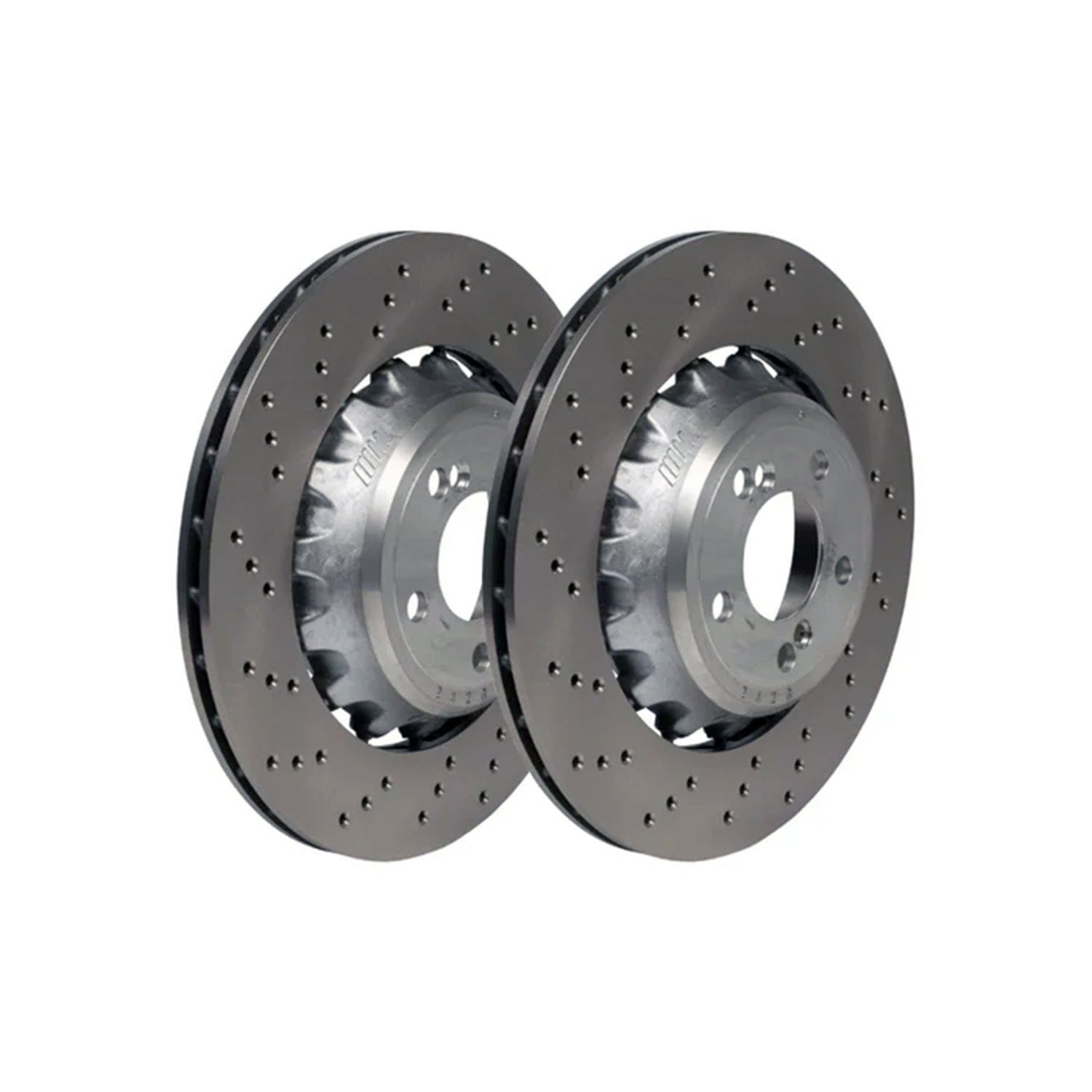 Genuine BMW E90 E92 E93 M3 & 1M OEM Rear Brake Discs Pair 34212283387 & 34212283388