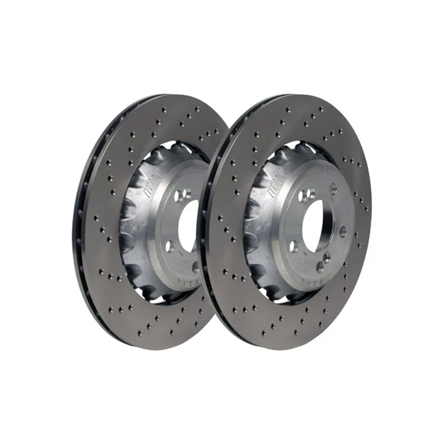 Genuine BMW E90 E92 E93 M3 & 1M OEM Rear Brake Discs Pair 34212283387 & 34212283388