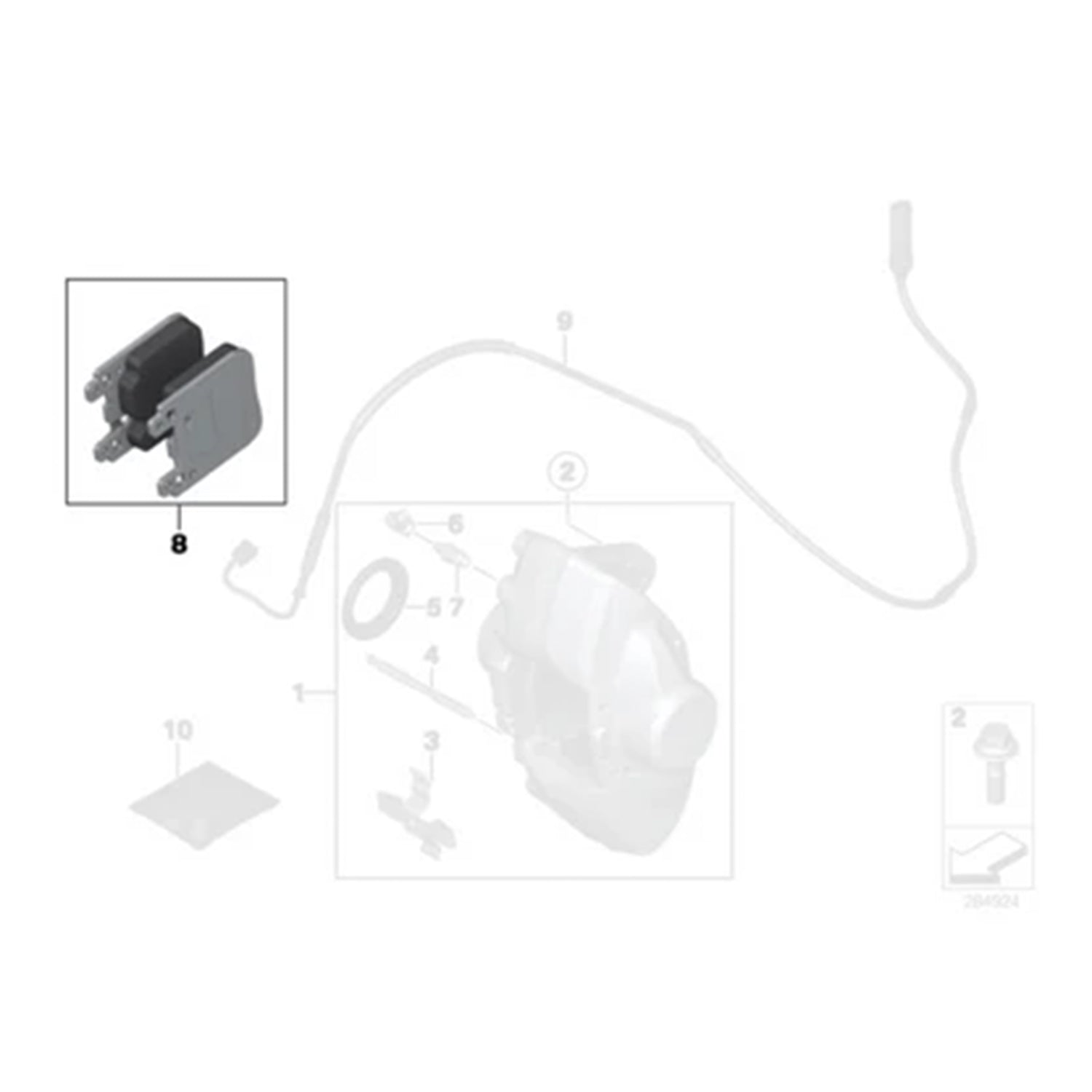 Genuine BMW F20/F21 M140i & F22/F23 M240i Rear Brake Pads 34216887576