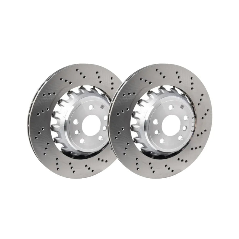 Genuine BMW OEM Rear Brake Discs/Rotors Pair For F97 X3M & F98 X4M 34118054827 & 34118054828