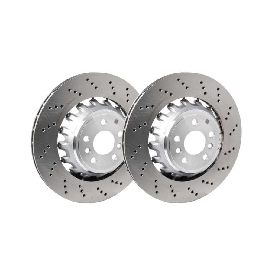 Genuine BMW OEM Rear Brake Discs/Rotors Pair For F97 X3M & F98 X4M 34118054827 & 34118054828