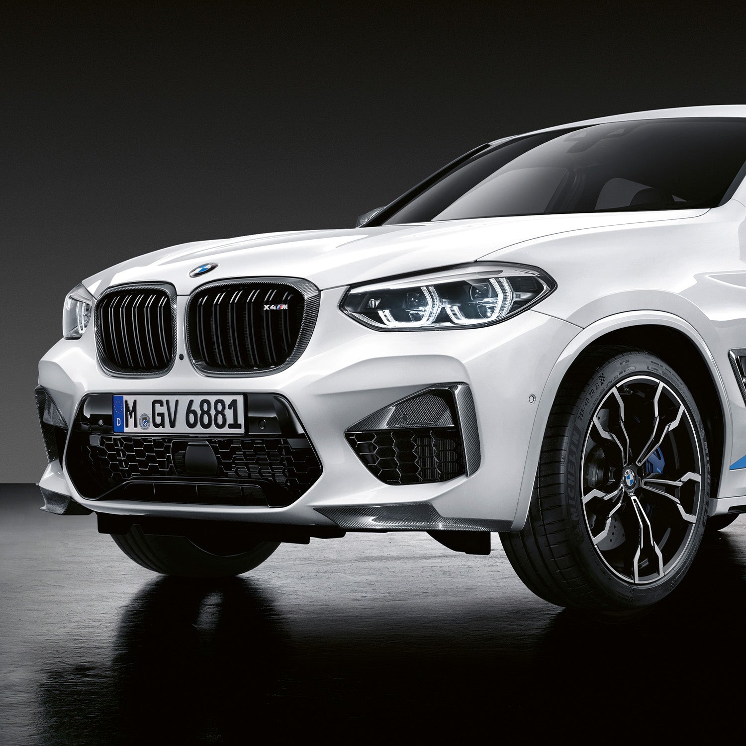 Genuine BMW F97 X3M & F98 X4M Pre-LCI M Performance Carbon Fibre Front Air Inlet Ducts 51118077061 & 51118077062