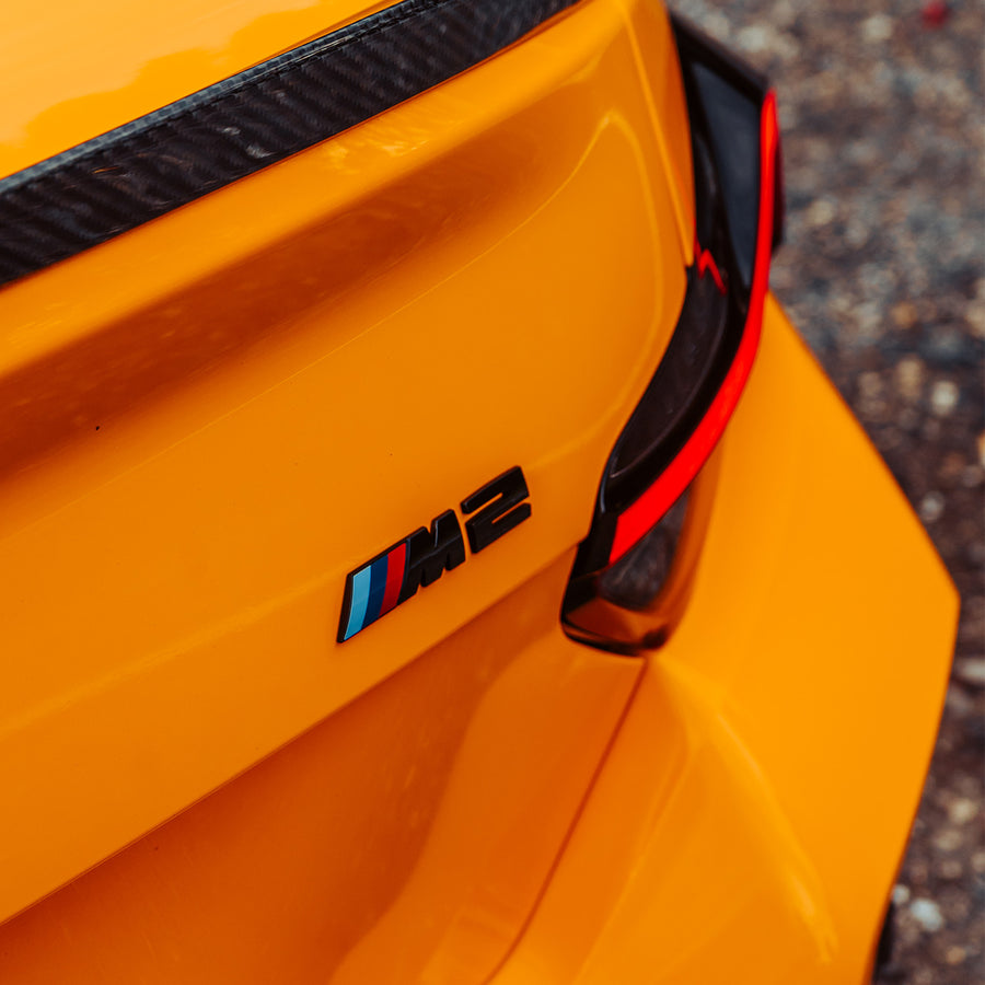 Genuine BMW G87 M2 Model Badge In Gloss Black