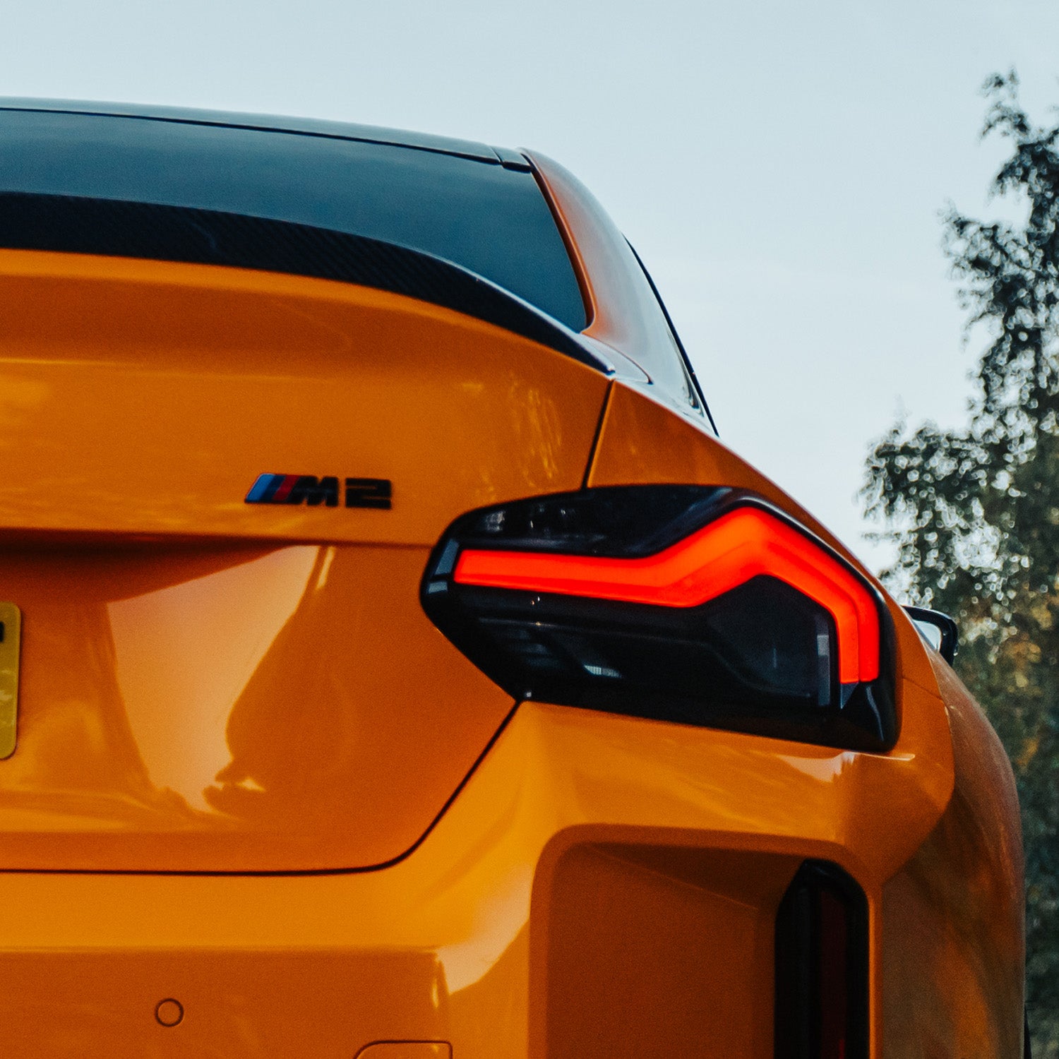 Genuine BMW G87 M2 Model Badge In Gloss Black