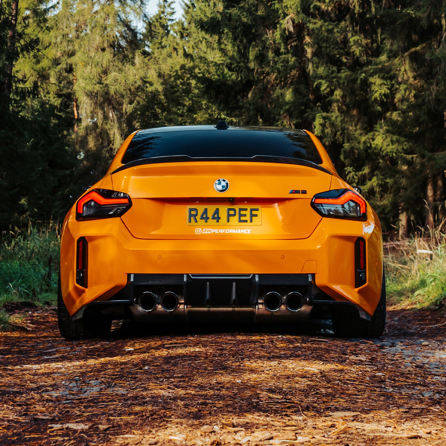 Genuine BMW G87 M2 Model Badge In Gloss Black