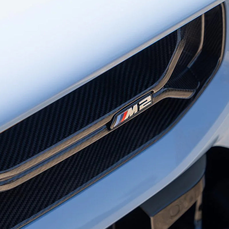 Genuine BMW G87 M2 Pre-LCI Front Grille Emblem In Silver 51138082177