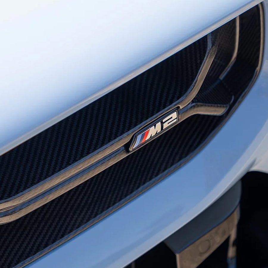Genuine BMW G87 M2 Pre-LCI Front Grille Emblem In Silver 51138082177