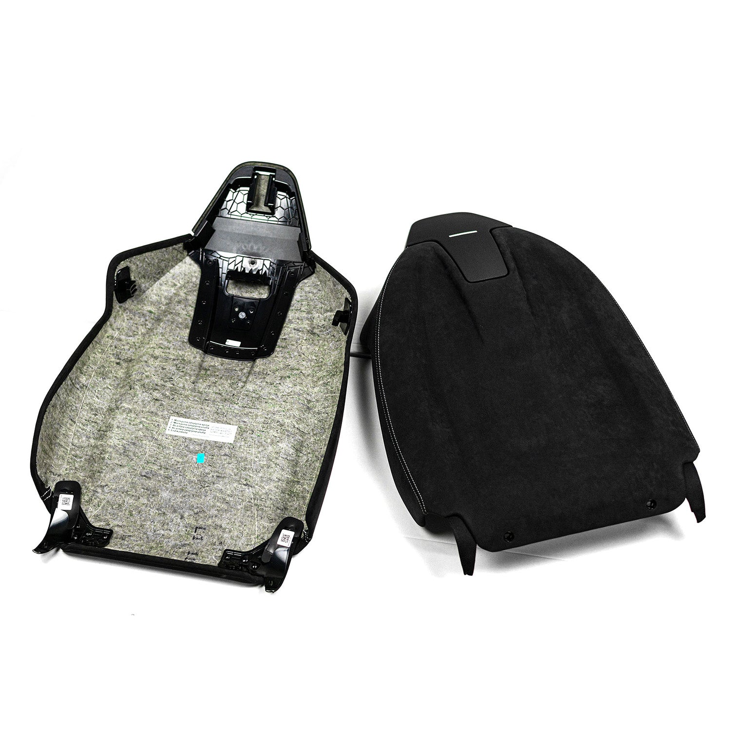Genuine BMW G Series Seat Backs In Carbon Fibre & Alcantara - G80 G81 M3, F97 X3M, F98 X4M & F91 M8 Gran Coupe