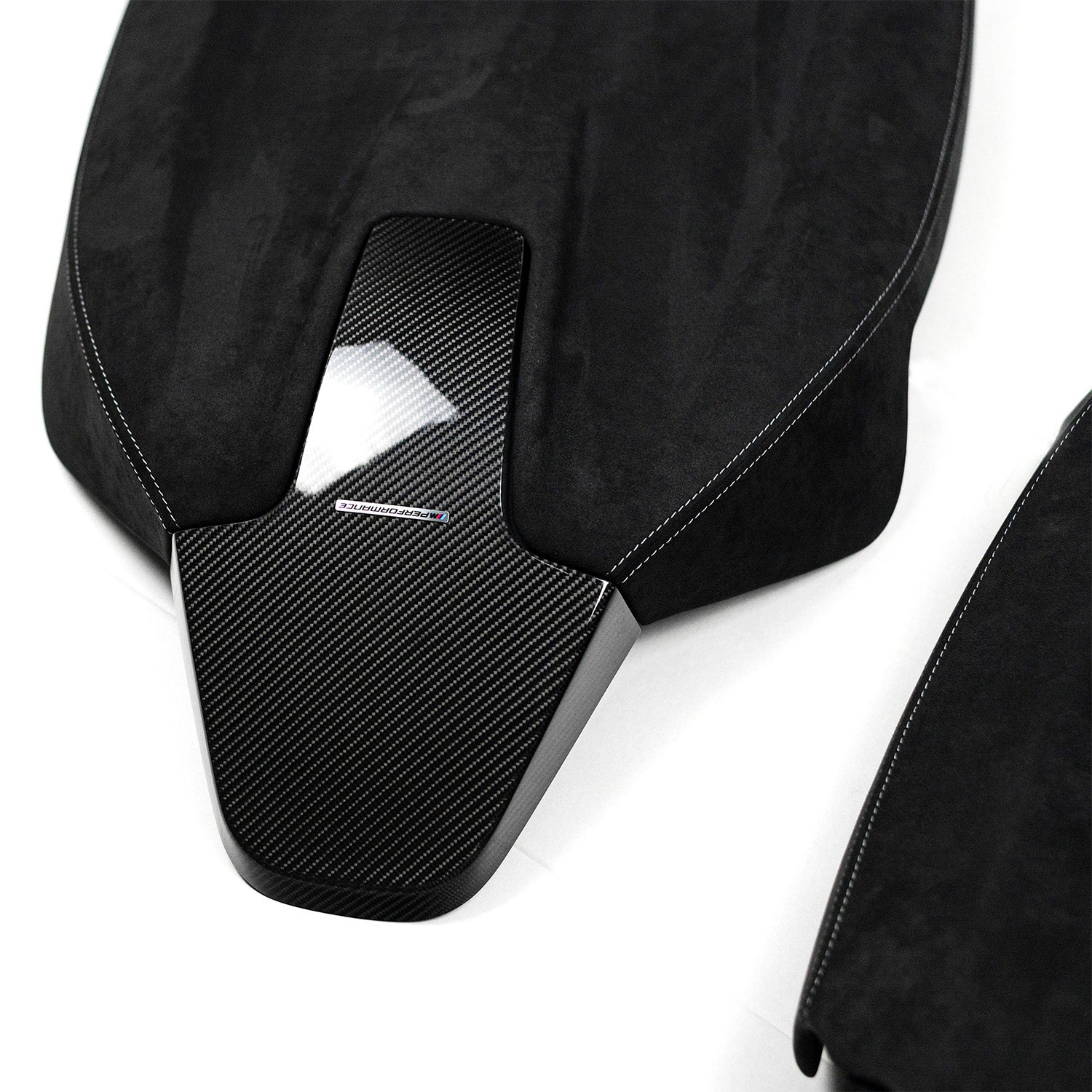 Genuine BMW G Series Seat Backs In Carbon Fibre & Alcantara - G80 G81 M3, F97 X3M, F98 X4M & F91 M8 Gran Coupe