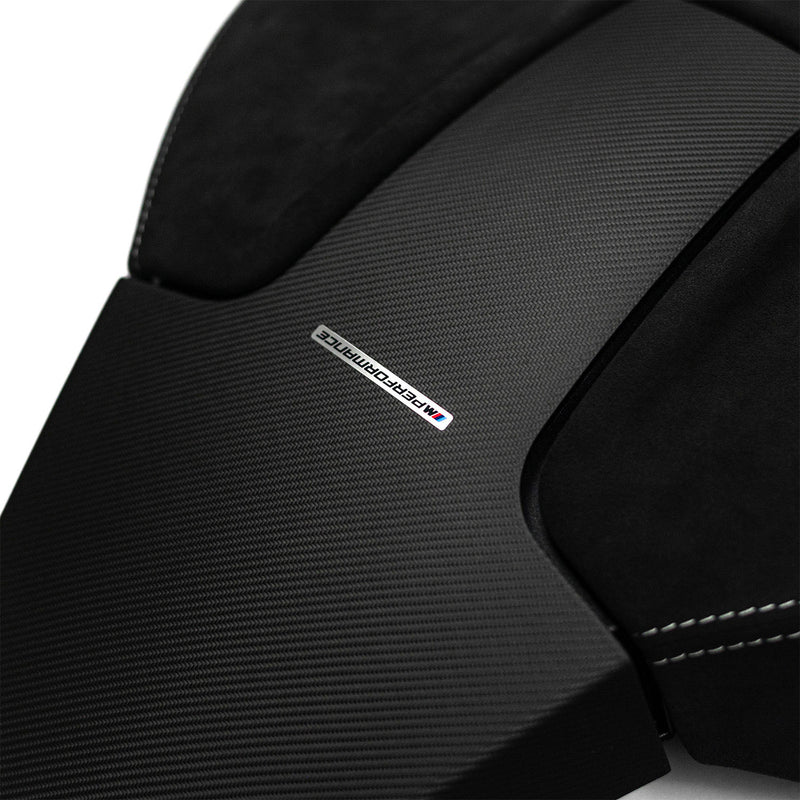 Genuine BMW G Series Seat Backs In Carbon Fibre & Alcantara - G80 G81 M3, F97 X3M, F98 X4M & F91 M8 Gran Coupe