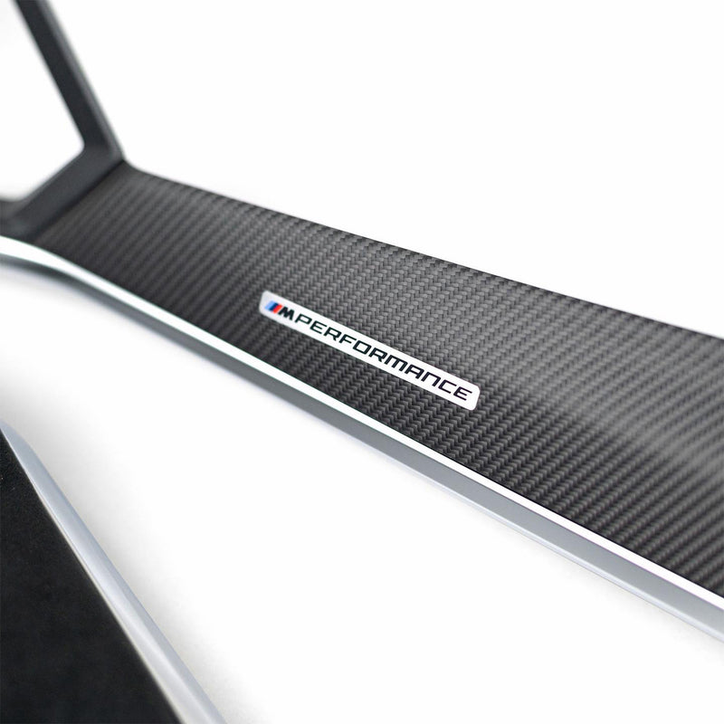 Genuine BMW M Performance G Series LCI Interior Trim Kit In Carbon Fibre & Alcantara (For Vehicles w/ Big Display)