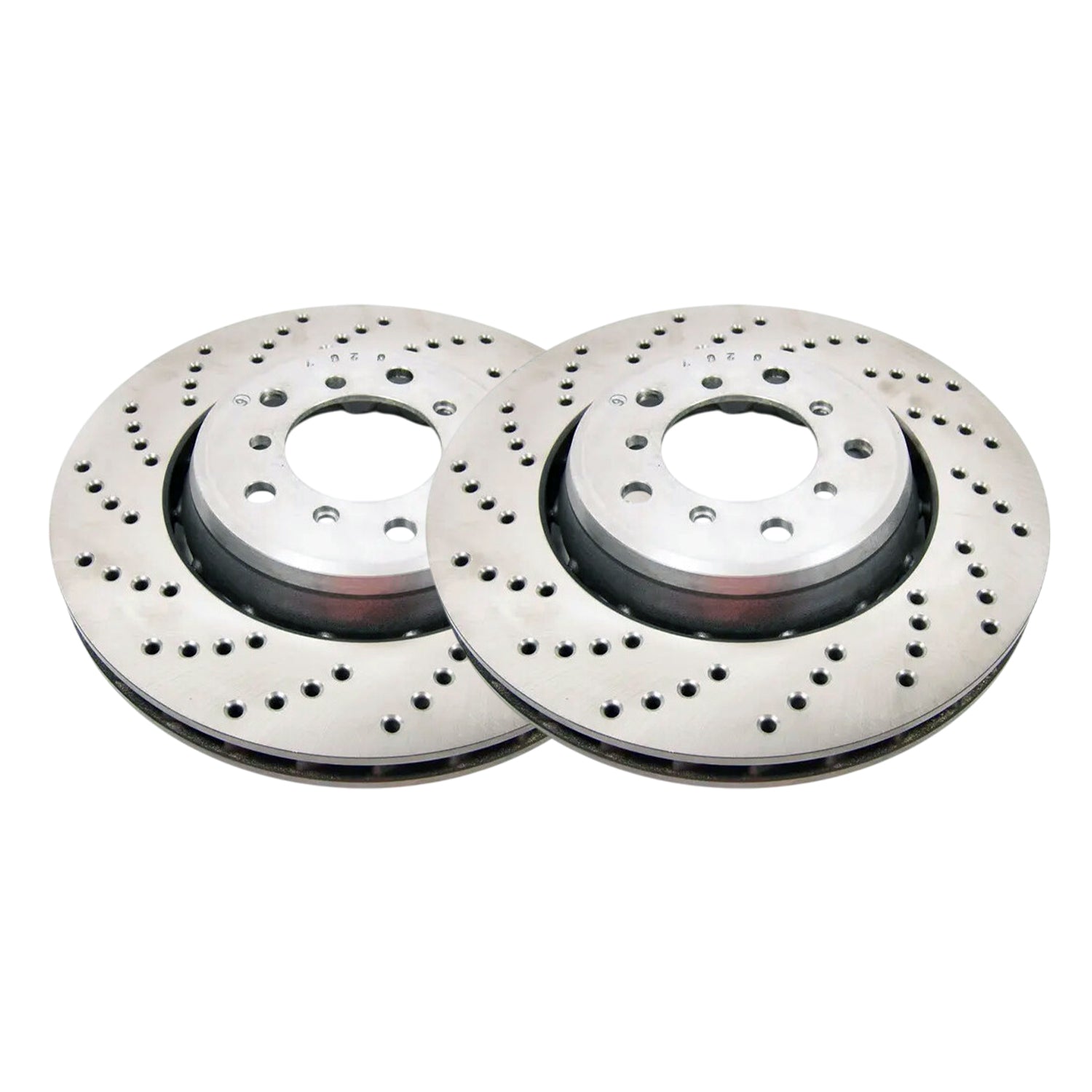 Genuine BMW OEM Front Brake Discs/Rotors Pair For BMW E46 M3 34112282801 34112282802