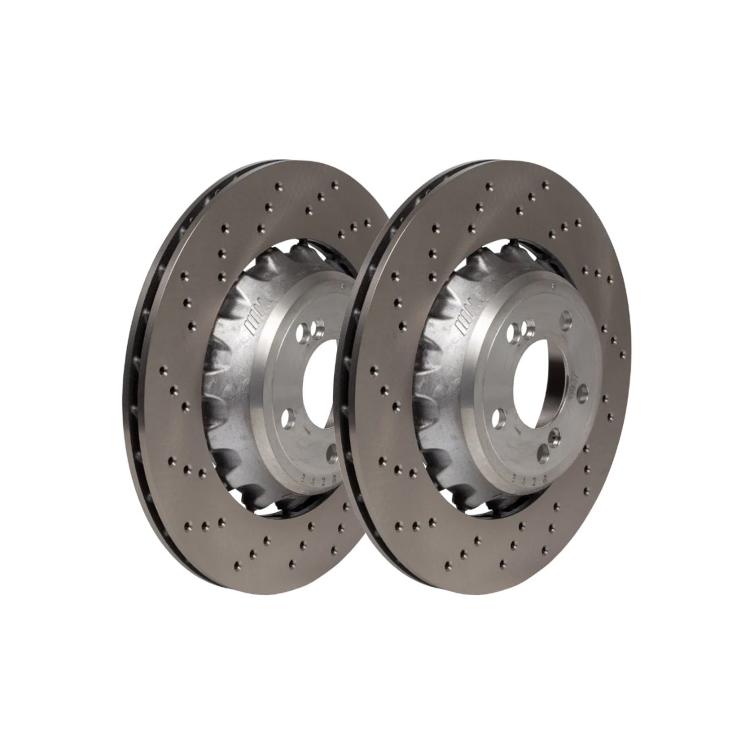 Genuine BMW OEM F8X 370mm Rear Brake Discs/Rotors Pair (F80 M3, F82/F83 M4 & F87 M2 34207889667 & 34207889668