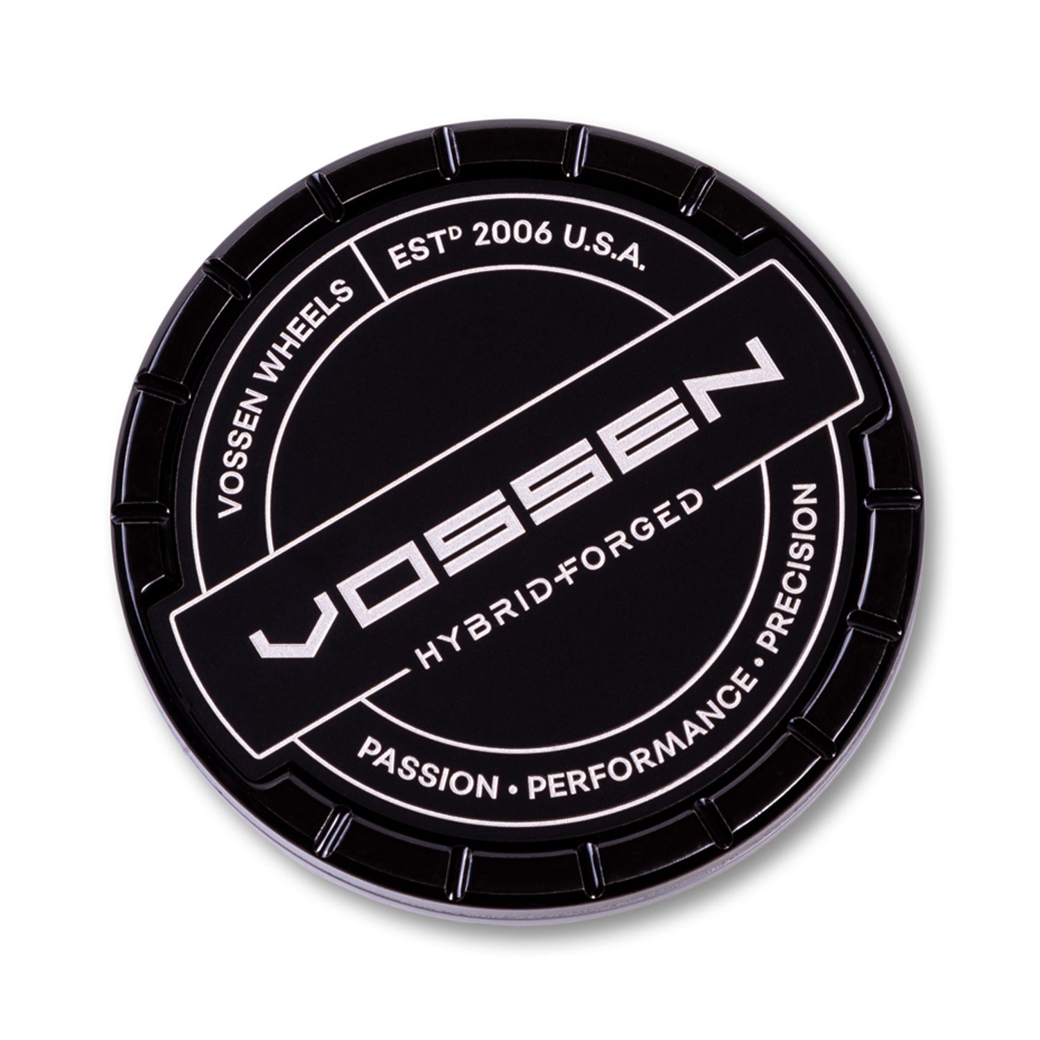 Vossen Hybrid Forged Billet Sport Cap for VF & HF Series Wheels (Gloss Black)