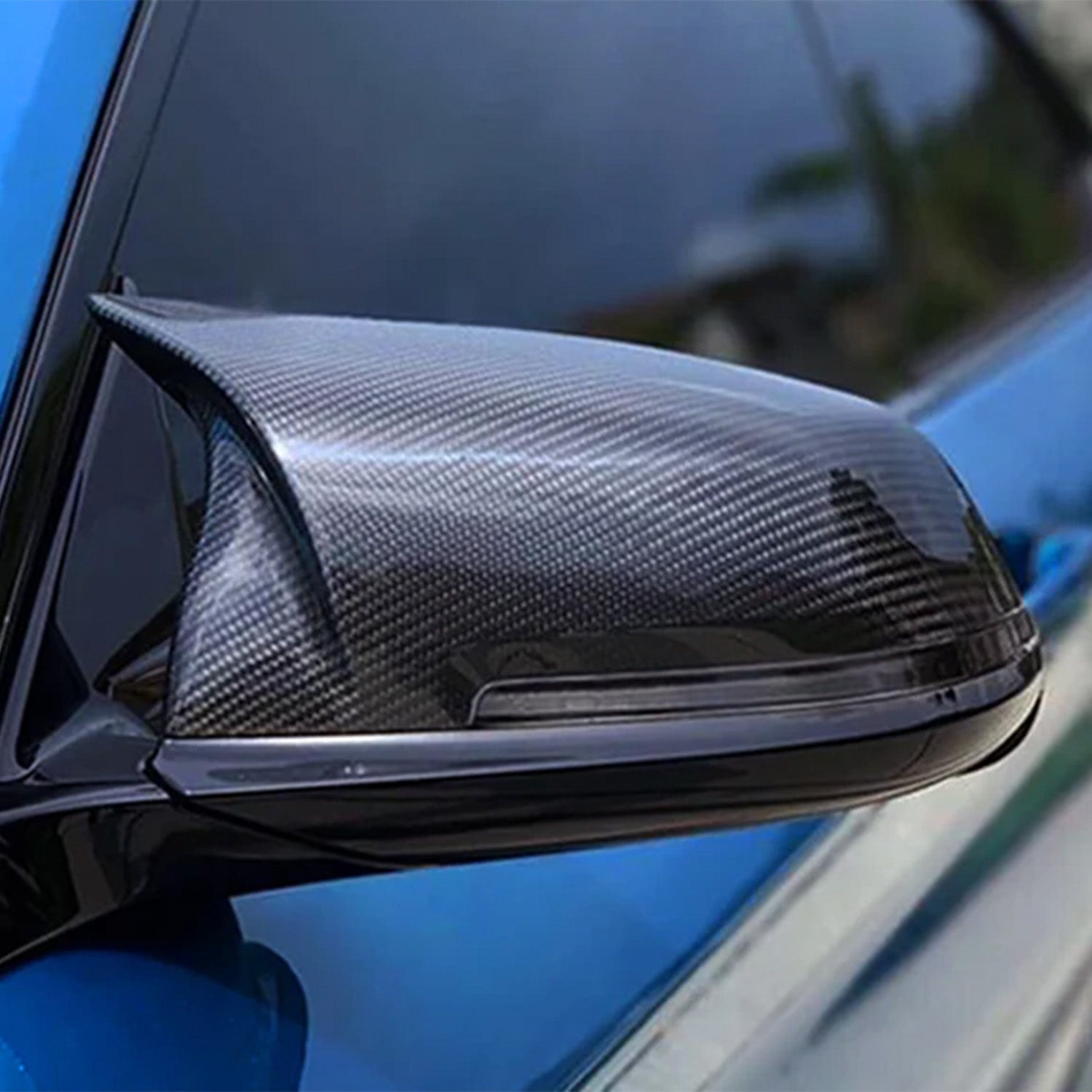 GoldenWrench BMW F Series Lite Mirror Indicator Overlay Kit