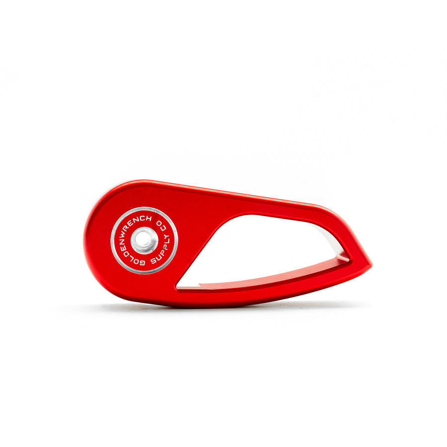 GoldenWrench BMW F Series Bonnet Hood Latch Handle In Red