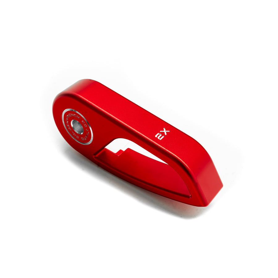 GoldenWrench BMW F Series Bonnet Hood Latch Handle In Red