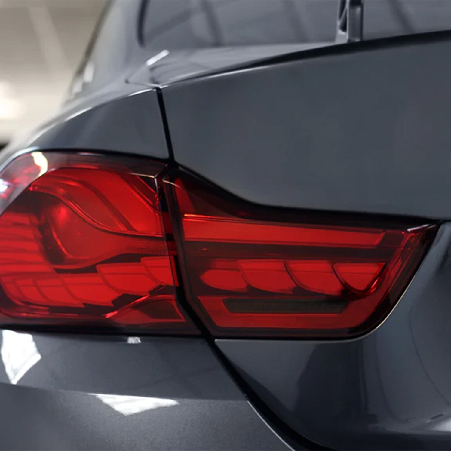 GoldenWrench BMW F82 M4 CS & GTS Series Taillight Overlay Kit Installed