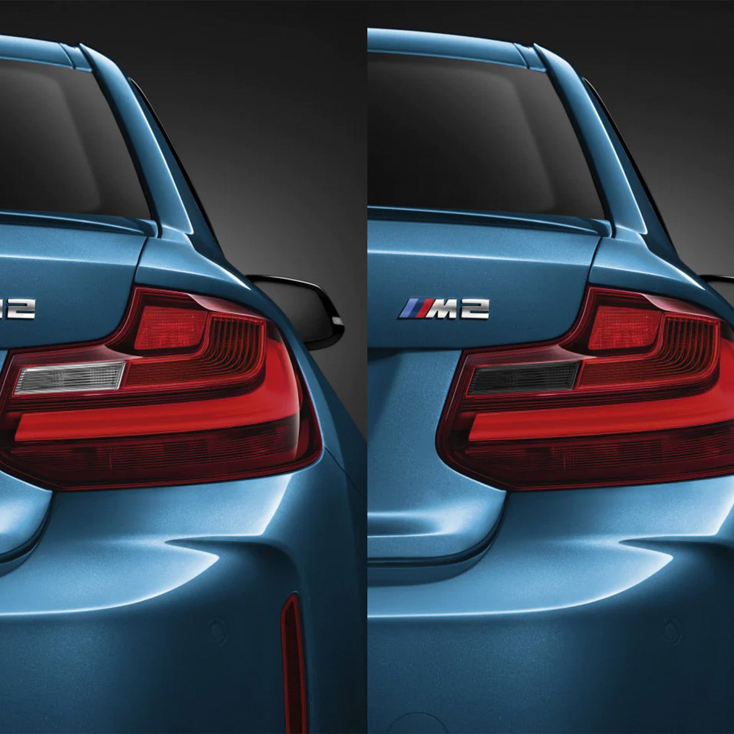 GoldenWrench BMW F87 M2 F22 2 Series Taillight Overlay Kit