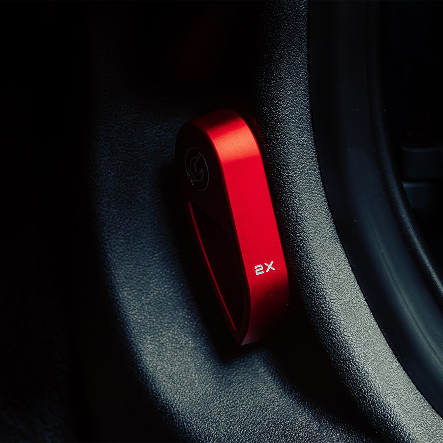 GoldenWrench BMW G8X Series Red Hood Latch Handle