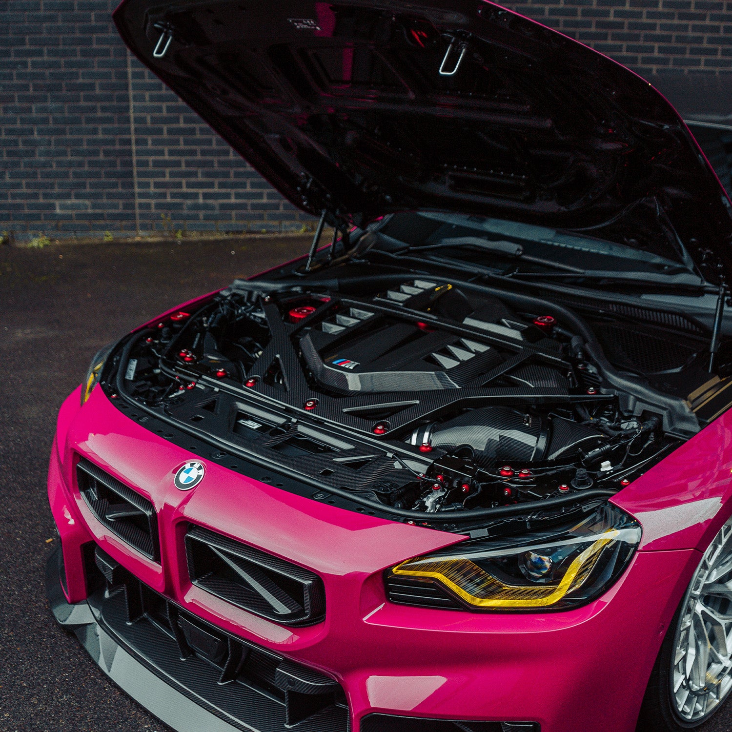 GoldenWrench x Downstar BMW S58 Engine Bay Enhancement Kit For BMW G80/G81 M3, G82/G83 M4 & G87 M2