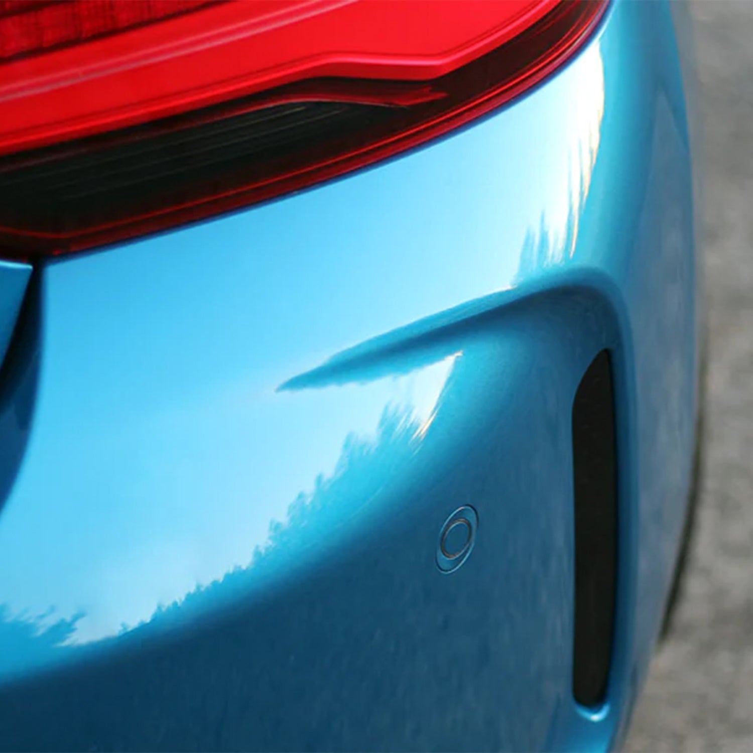 GoldenWrench Supply BMW F87 M2 BLACKLINE Rear Reflector Overlay Kit
