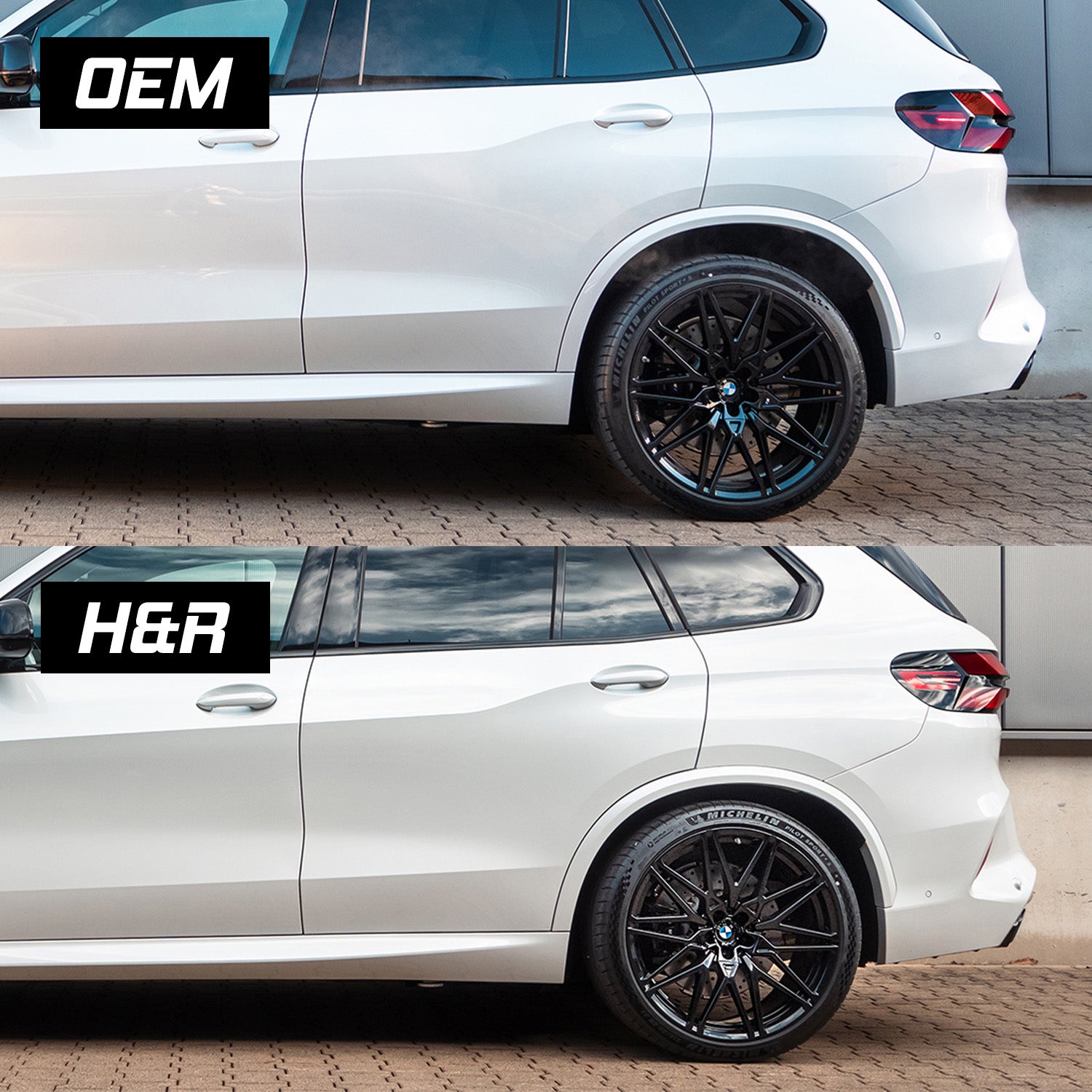 H&R BMW F95 X5M & F96 X6M Height Adjustable Lowering Springs 23023-1