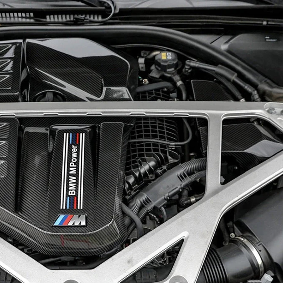Indiv Carbon ECU Battery Terminal Cover - BMW G8X M2, M3, M4