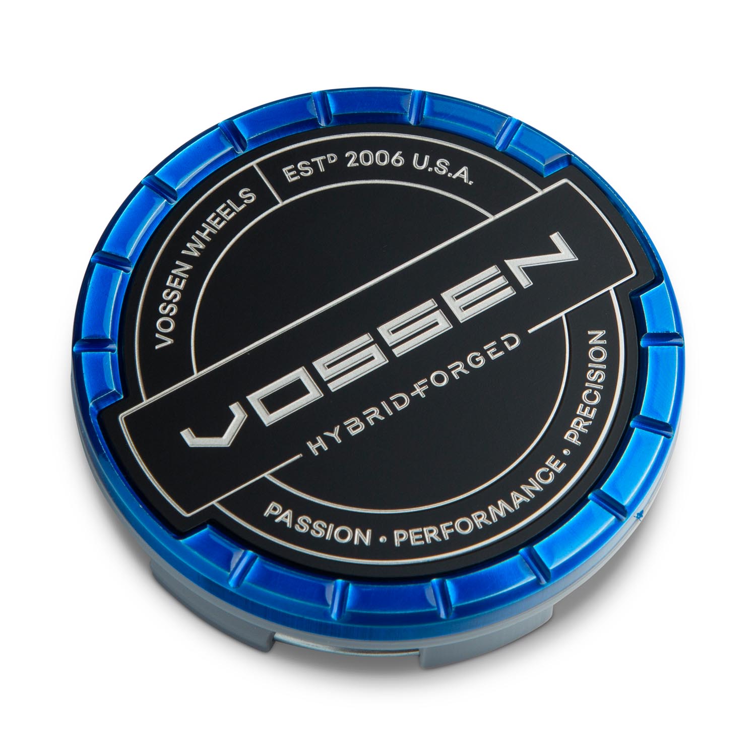Vossen Hybrid Forged Billet Sport Cap for VF & HF Series Wheels (Fountain Blue)