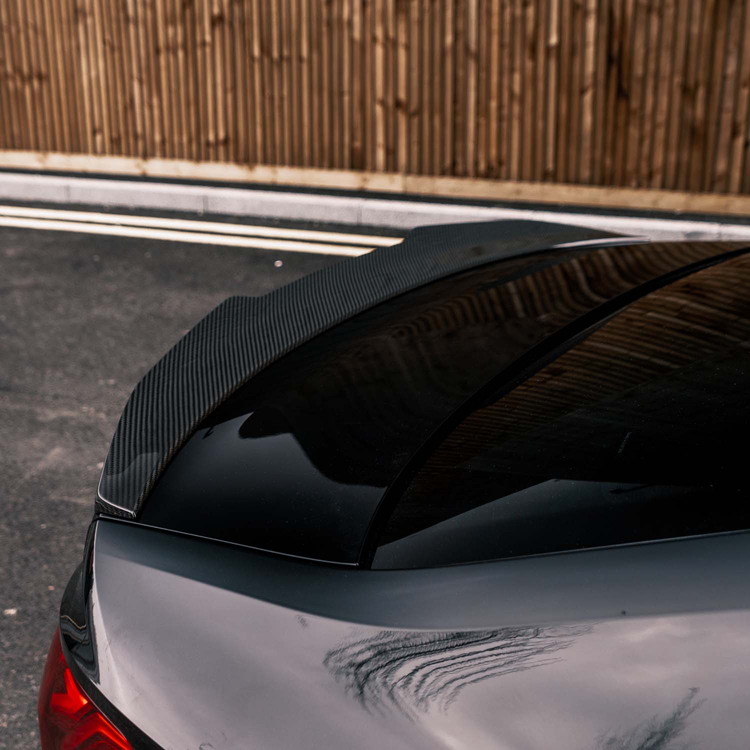 MHC+ Audi RS3 Ducktail Style Rear Spoiler In Pre-Preg Carbon Fibre (8Y)-R44 Performance