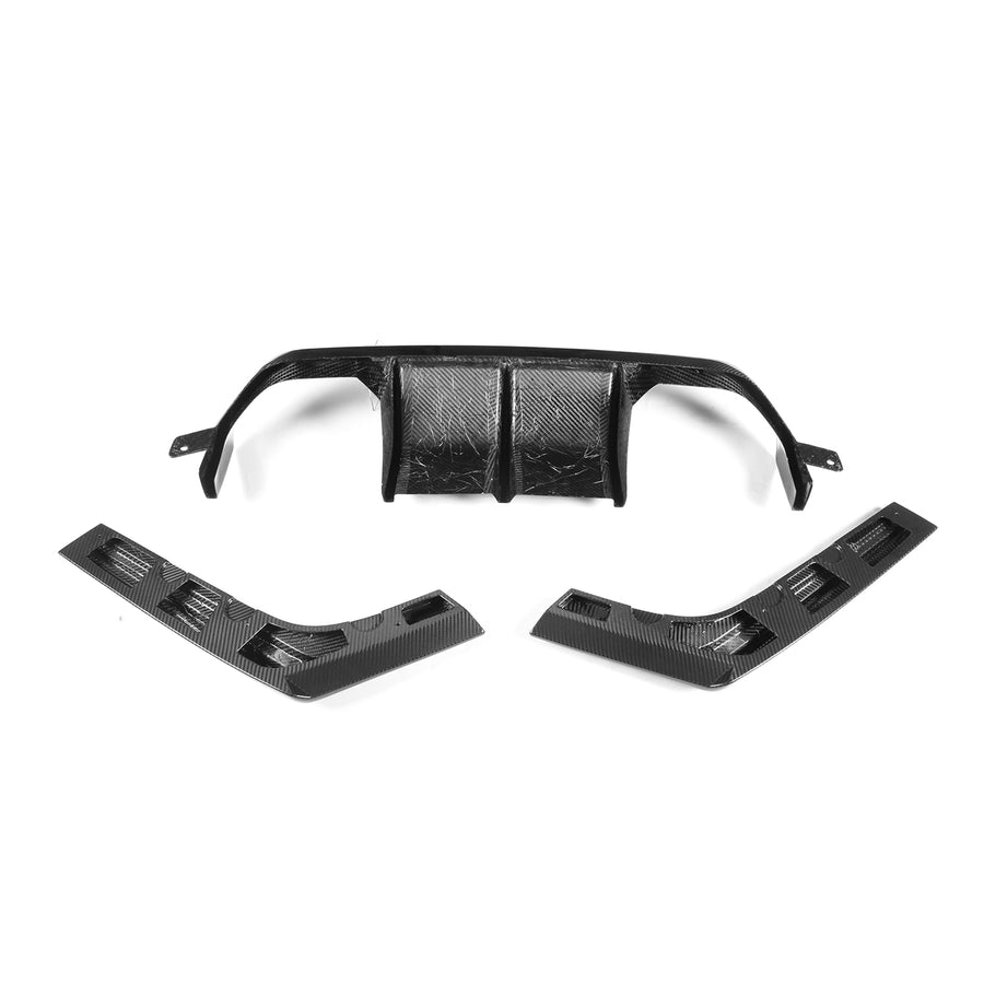 MHC+ BMW F80 M3 F82 M4 Aggressive Carbon Fibre Rear Diffuser