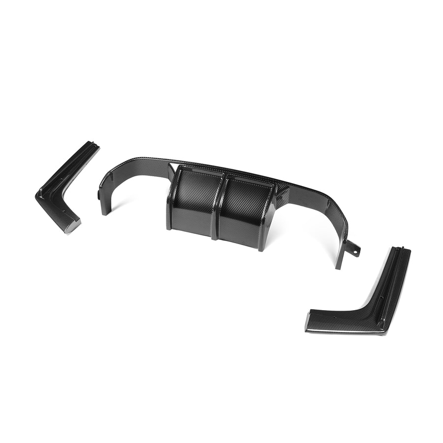 MHC+ BMW F80 M3 F82 M4 Aggressive Carbon Fibre Rear Diffuser