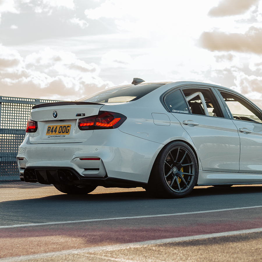 MHC+ BMW F80 M3 F82 M4 Aggressive Carbon Fibre Rear Diffuser