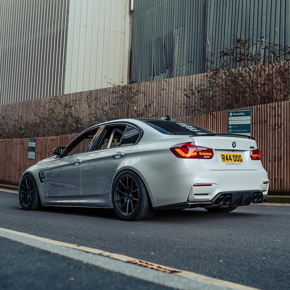 MHC+ BMW F80 M3 F82 M4 Aggressive Carbon Fibre Rear Diffuser