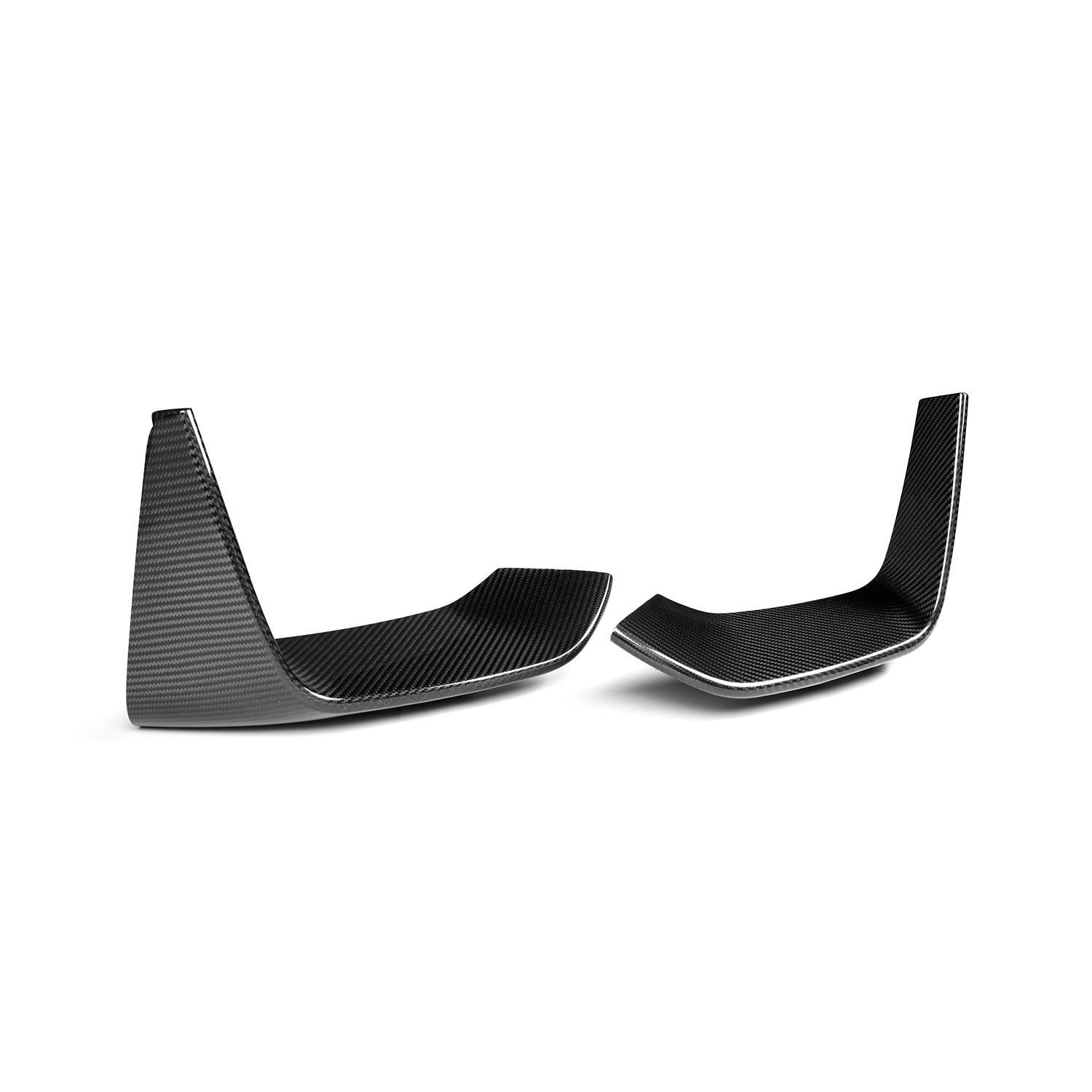 MHC+ BMW F80 M3 F82 M4 Performance Style Front Splitter In Gloss Carbon Fibre Pre-Preg