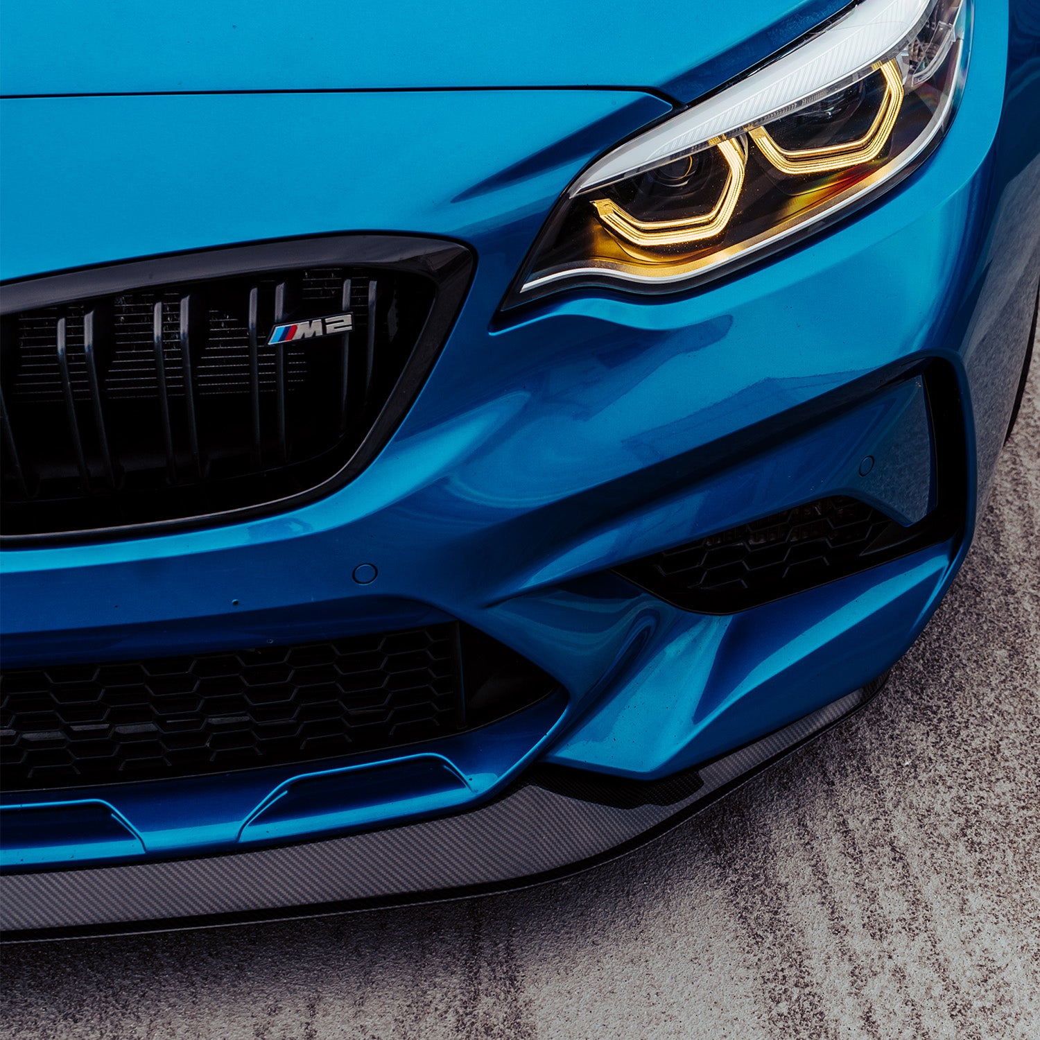 MHC+ BMW F87 M2 Competition Carbon Fibre GT Front Splitter Lip