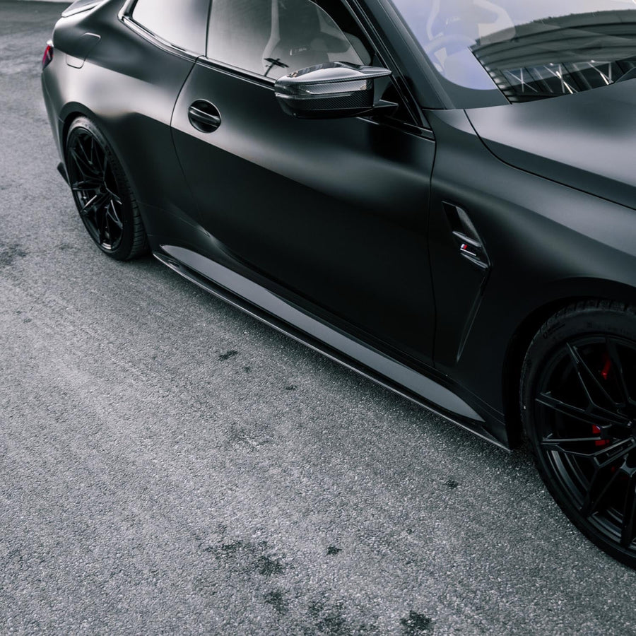 MHC+ BMW G80 M3 G82 M4 SK1 Side Skirts In Carbon Fibre