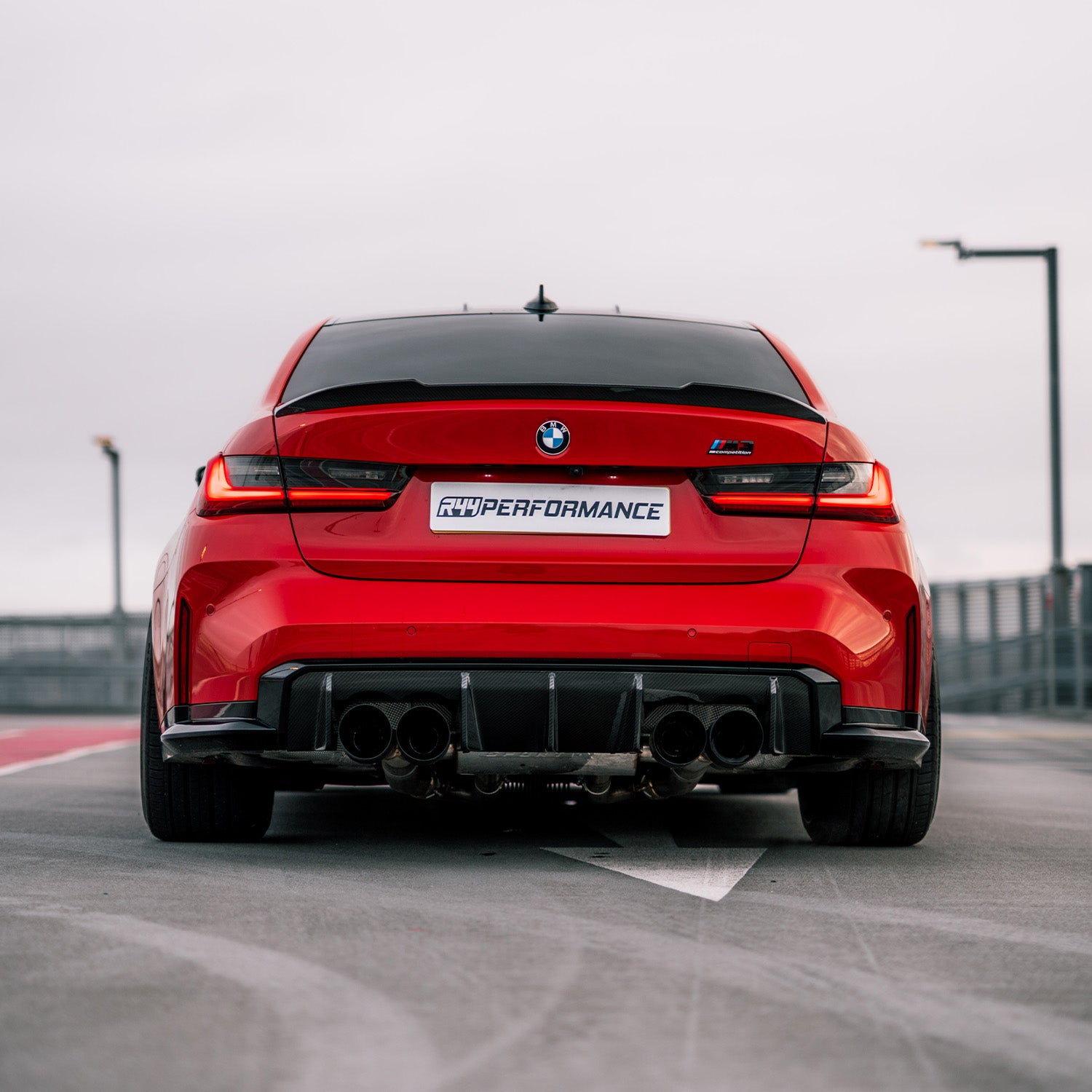 MHC+ BMW G80 M3 G82 M4 Carbon Fibre OEM Style Rear Diffuser