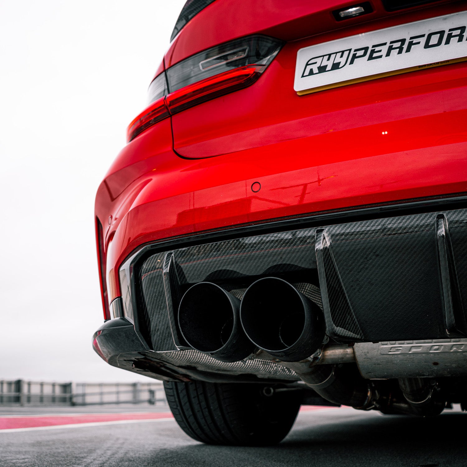 MHC+ BMW G80 M3 G82 M4 Carbon Fibre OEM Style Rear Diffuser