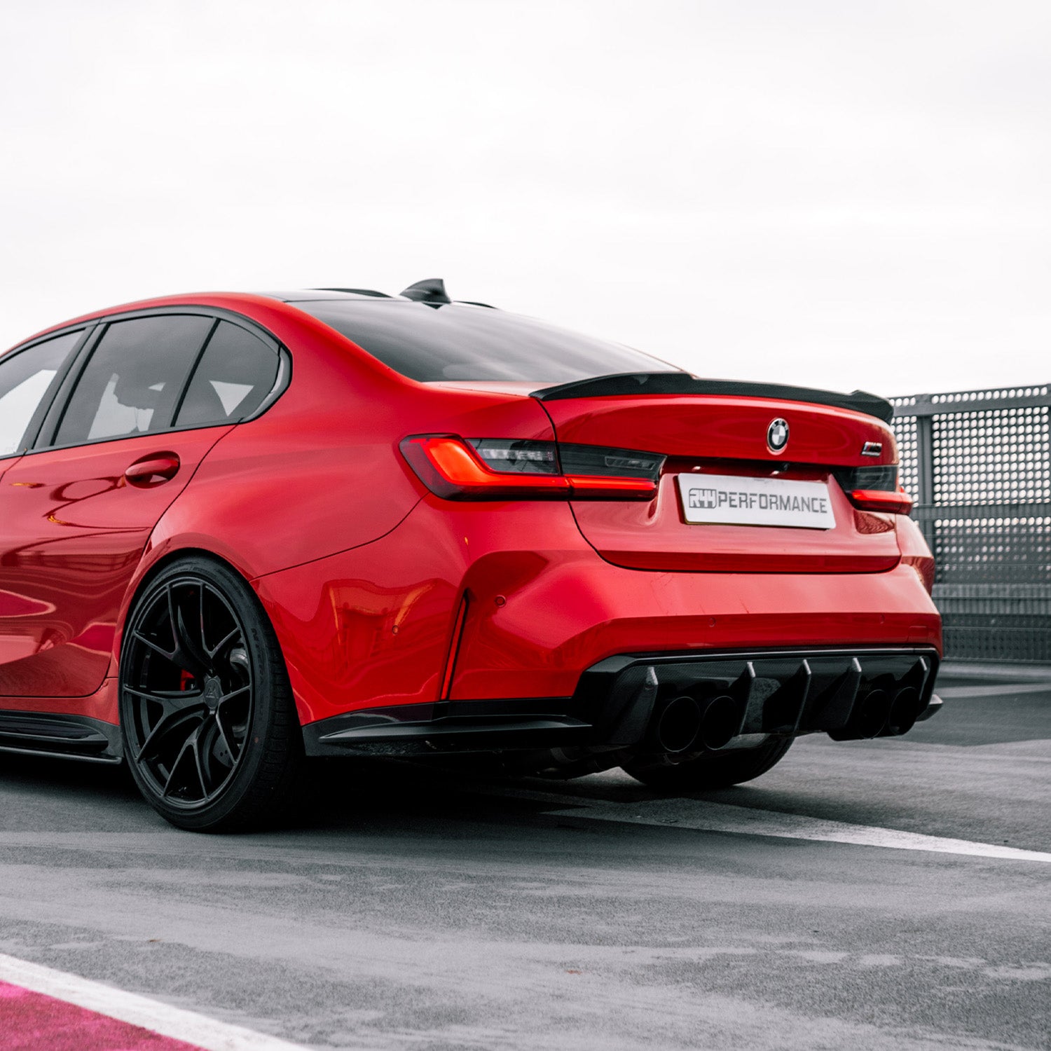 MHC+ BMW G80 M3 G82 M4 Carbon Fibre OEM Style Rear Diffuser