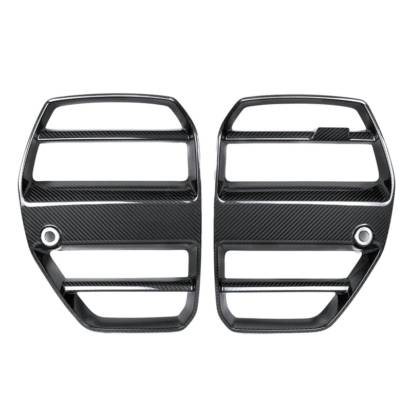 BMW Carbon Fibre Front Grille For BMW G80 G81 M3 & G82 G83 M4 By MHC LDN