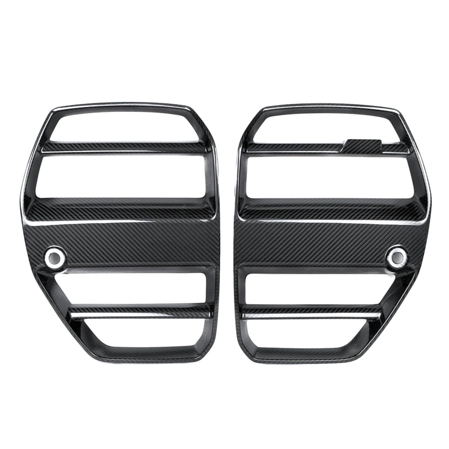 BMW Carbon Fibre Front Grille For BMW G80 G81 M3 & G82 G83 M4 By MHC LDN