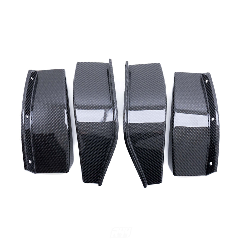 MHC+ BMW G80 M3 G82 M4 GT4 Carbon Fibre Front Canards