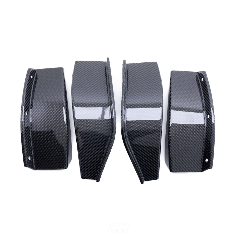MHC+ BMW G80 M3 G82 M4 GT4 Carbon Fibre Front Canards