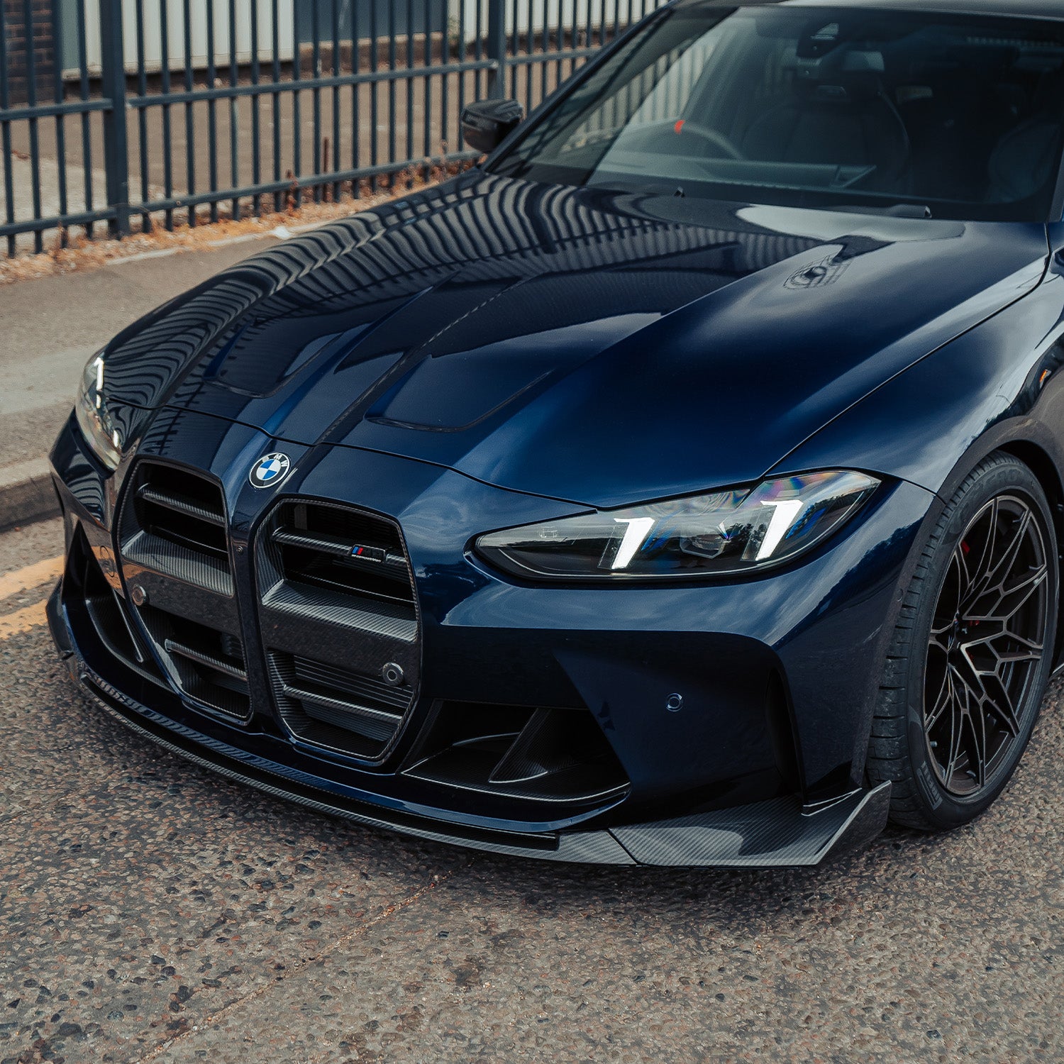 MHC LDN BMW G80 M3 G82 M4 Gloss Carbon Fibre CS Front Splitter