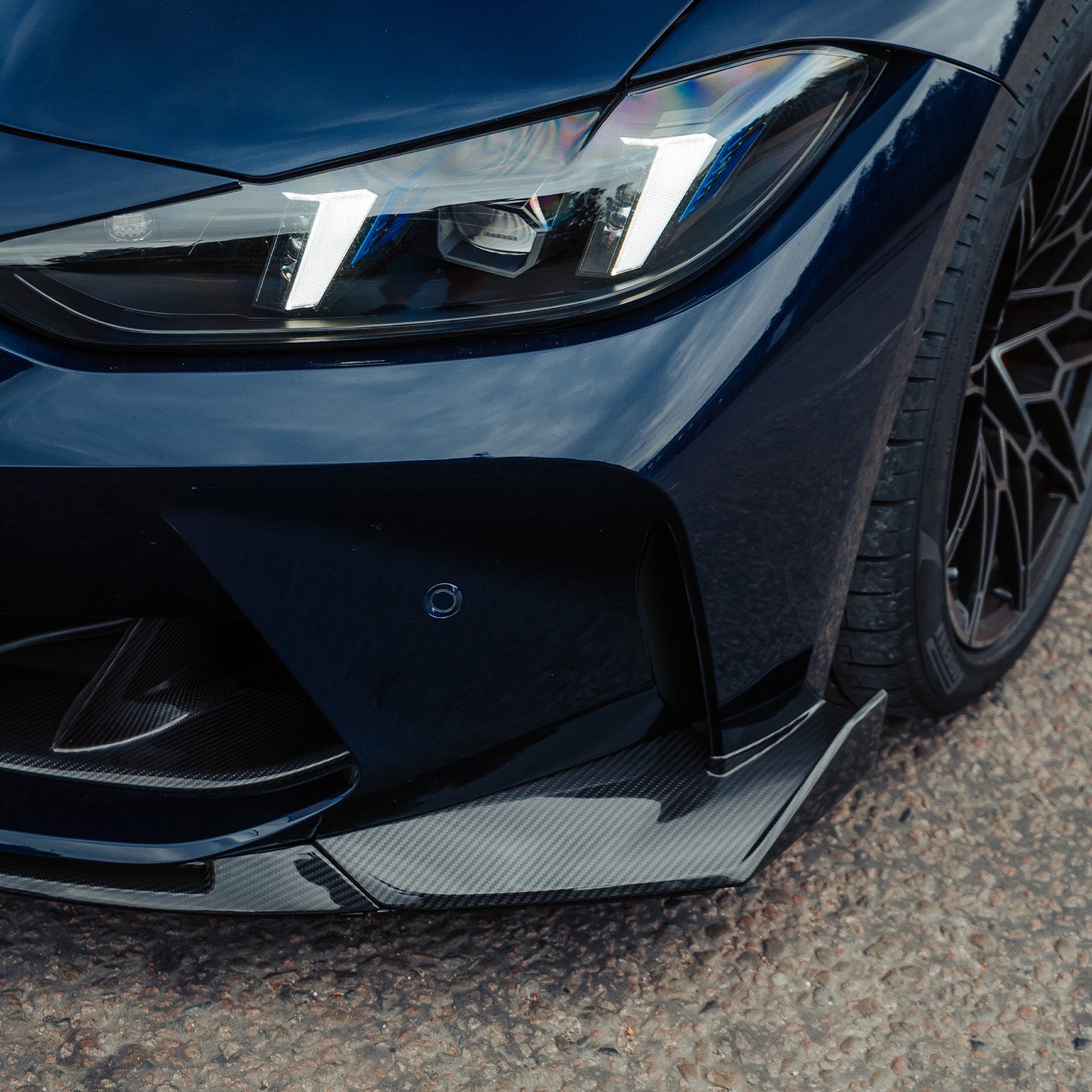 MHC LDN BMW G80 M3 G82 M4 Gloss Carbon Fibre CS Front Splitter