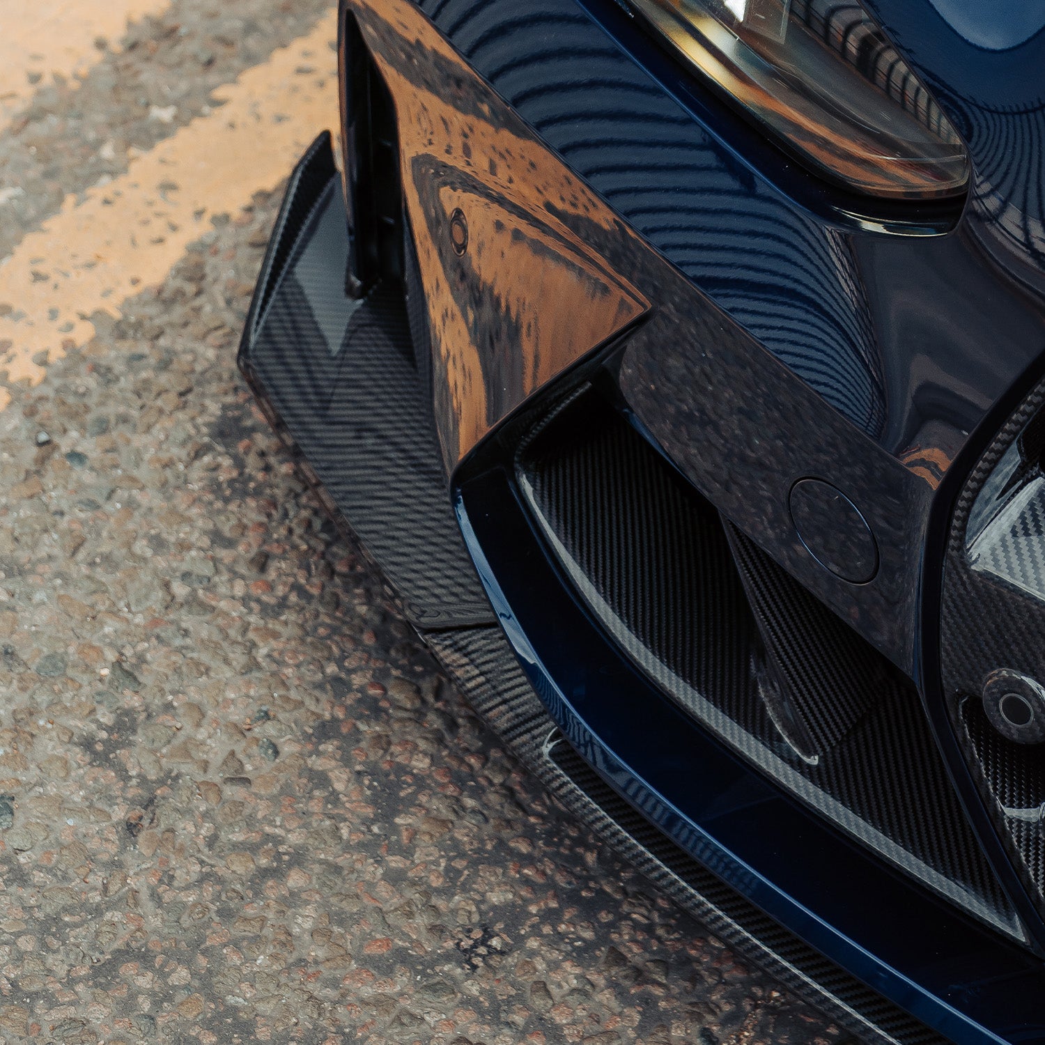 MHC LDN BMW G80 M3 G82 M4 Gloss Carbon Fibre CS Front Splitter