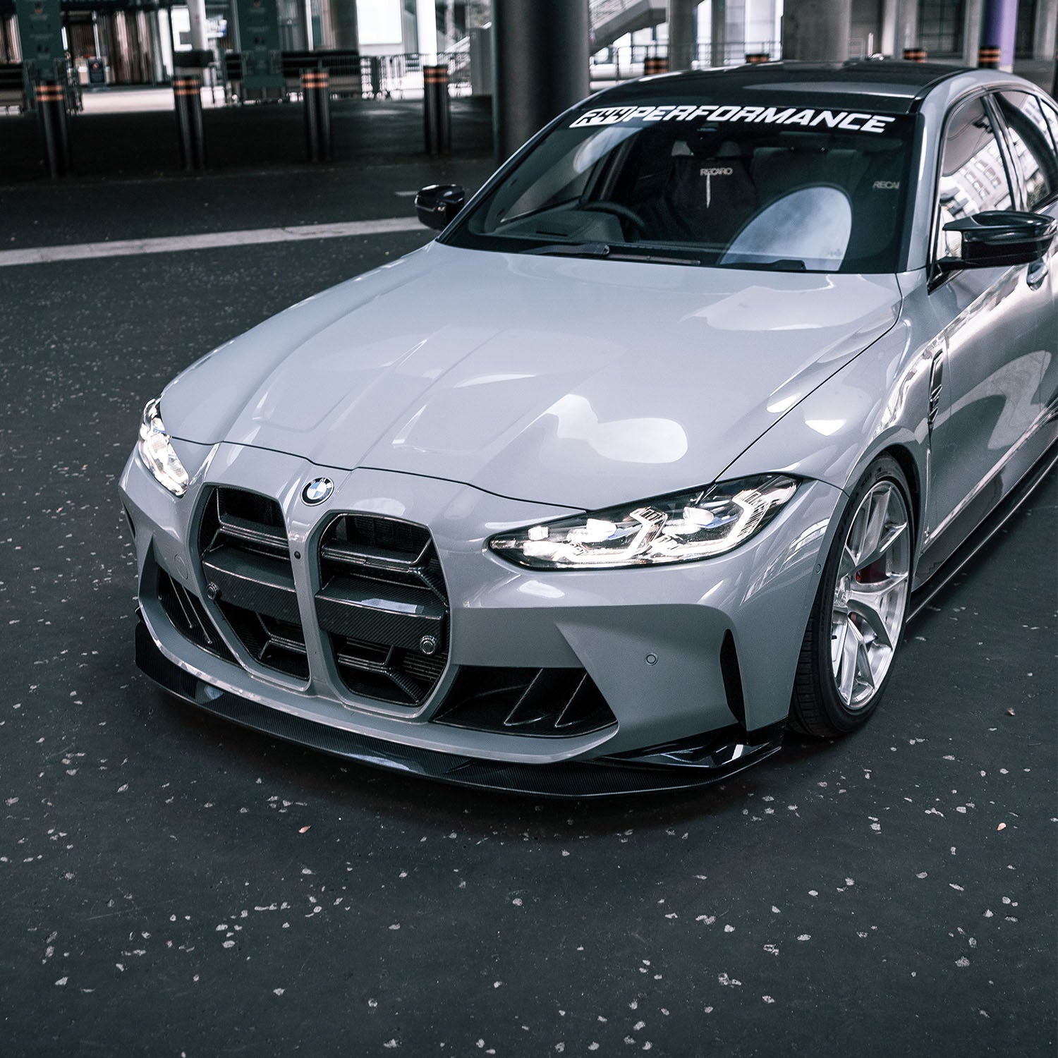 MHC+ BMW G80 G81 M3 G82 G83 M4 Gloss Carbon Fiber CSL Front Grille