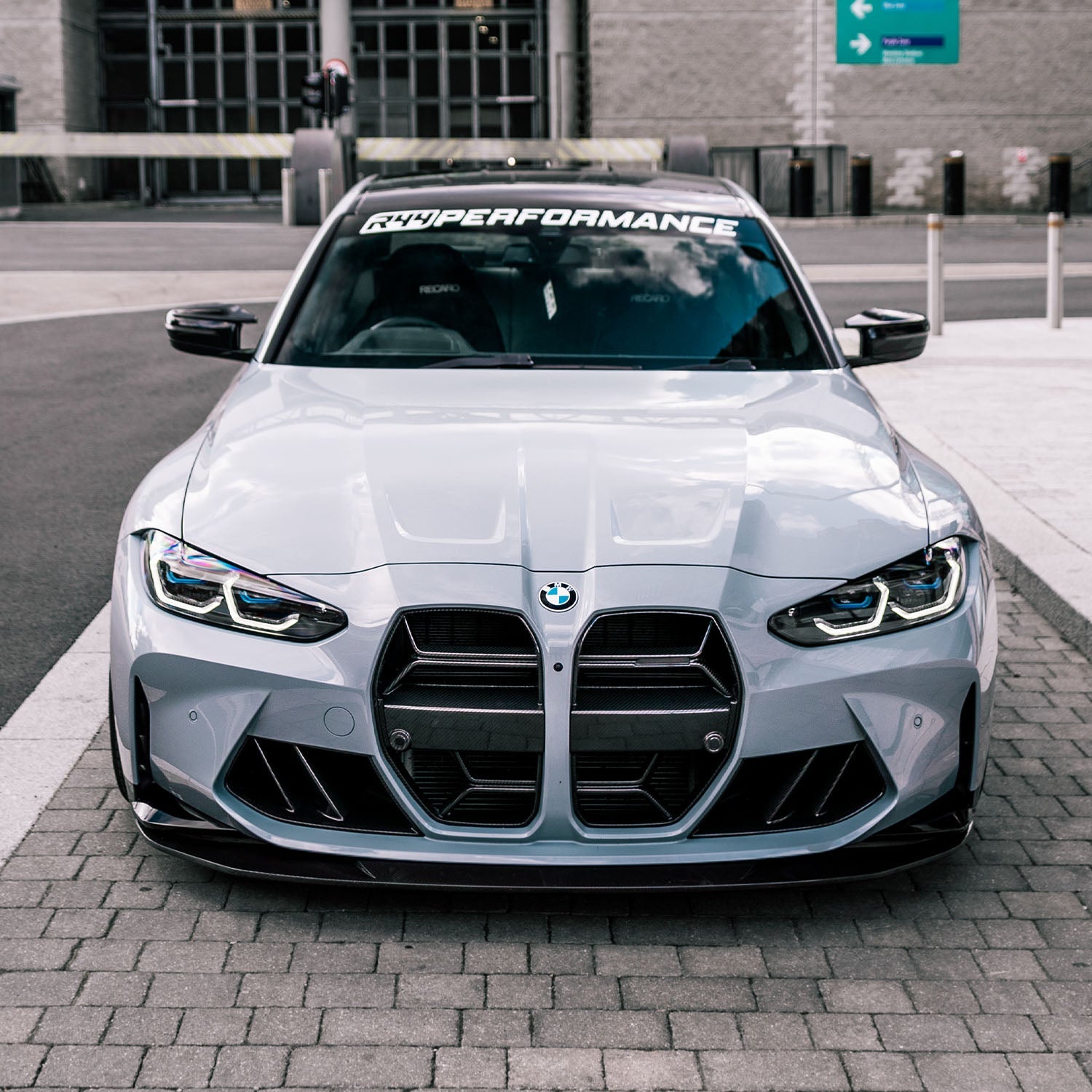 MHC+ BMW G80 G81 M3 G82 G83 M4 Gloss Carbon Fiber CSL Front Grille